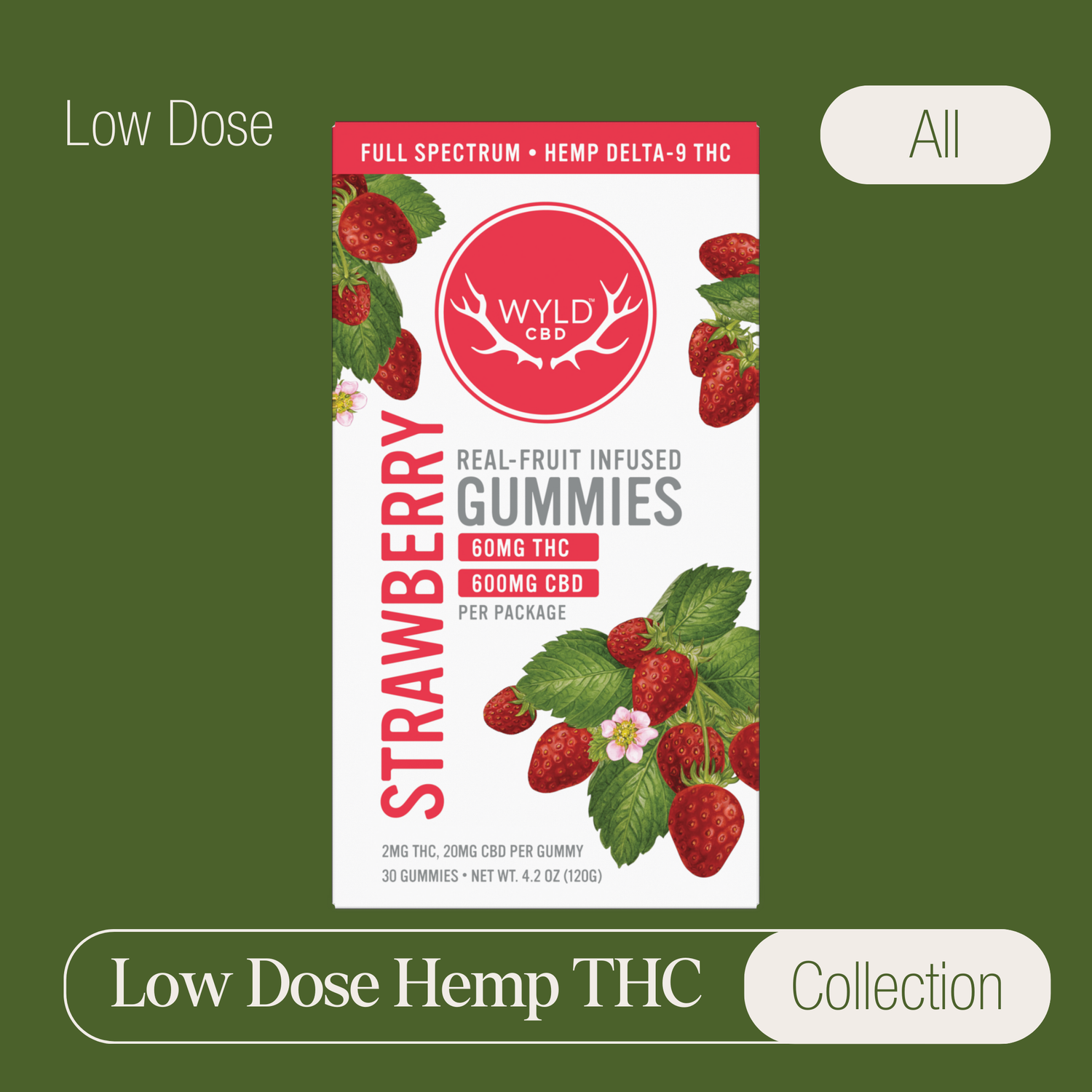 Wyld Hemp Low-Dose Delta-9 THC Gummy Collection