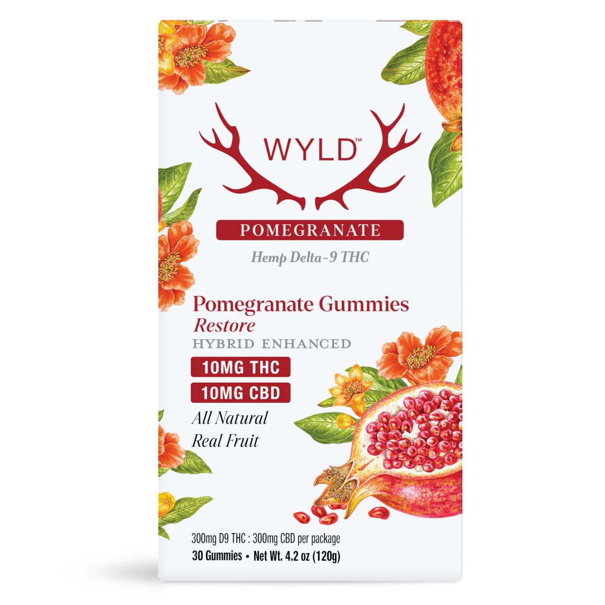 Pomegranate 1:1 THC:CBD | Restore