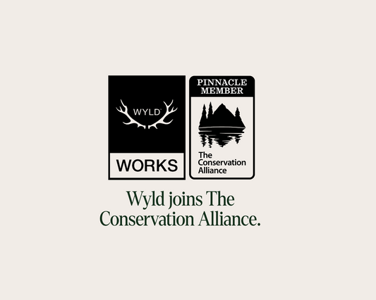 Wyld joins The Conservation Alliance as a Pinnacle Member