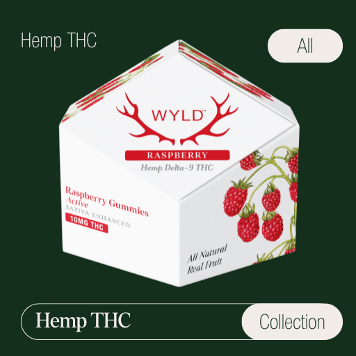 Raspberry Lime THC Sparkling Water | Active – Wyld