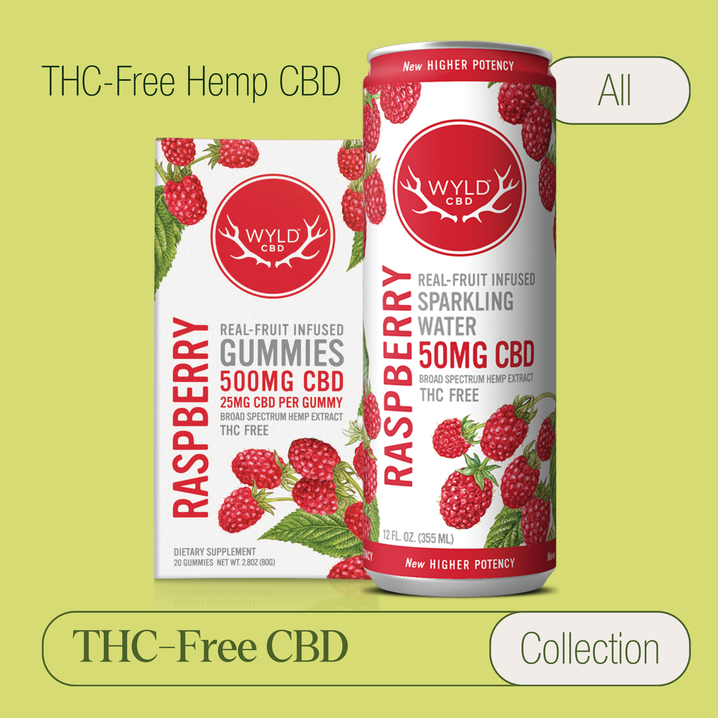 Shop Wyld Hemp | CBD-Only Gummies & Sparkling Waters