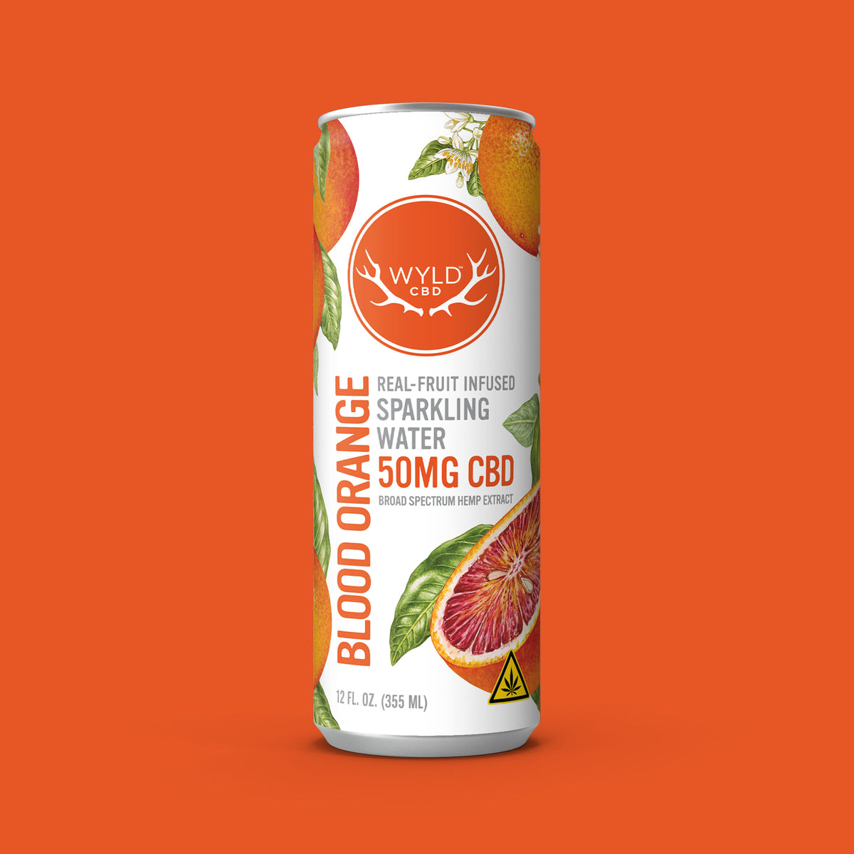 Blood Orange CBD Sparkling Water | CBD-Only