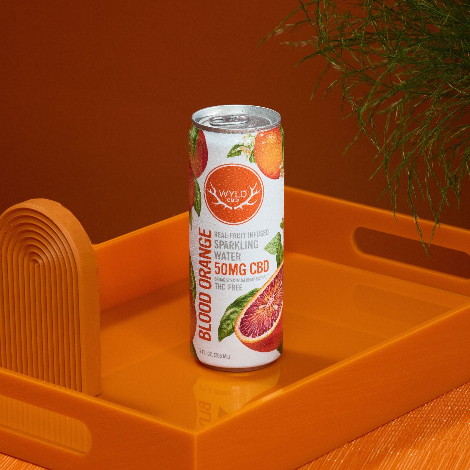 Blood Orange CBD Sparkling Water | CBD-Only