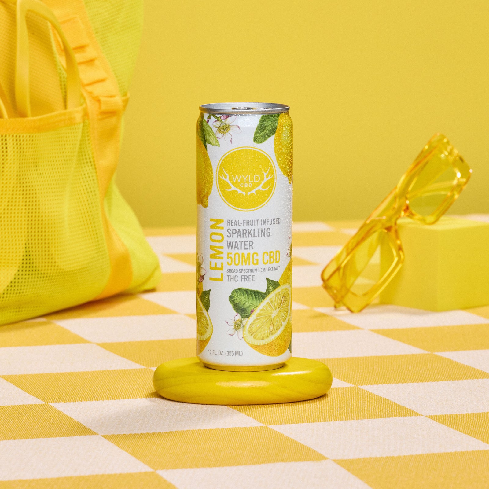 Lemon CBD Sparkling Water | CBD-Only