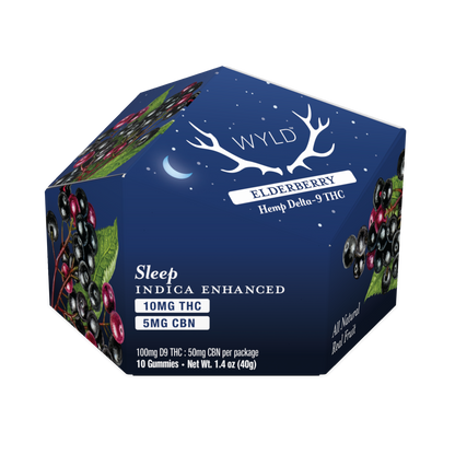 Elderberry 2:1 THC:CBN Gummies | Sleep