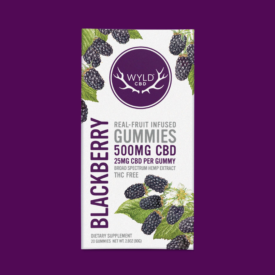 Blackberry CBD Gummies | CBD-Only