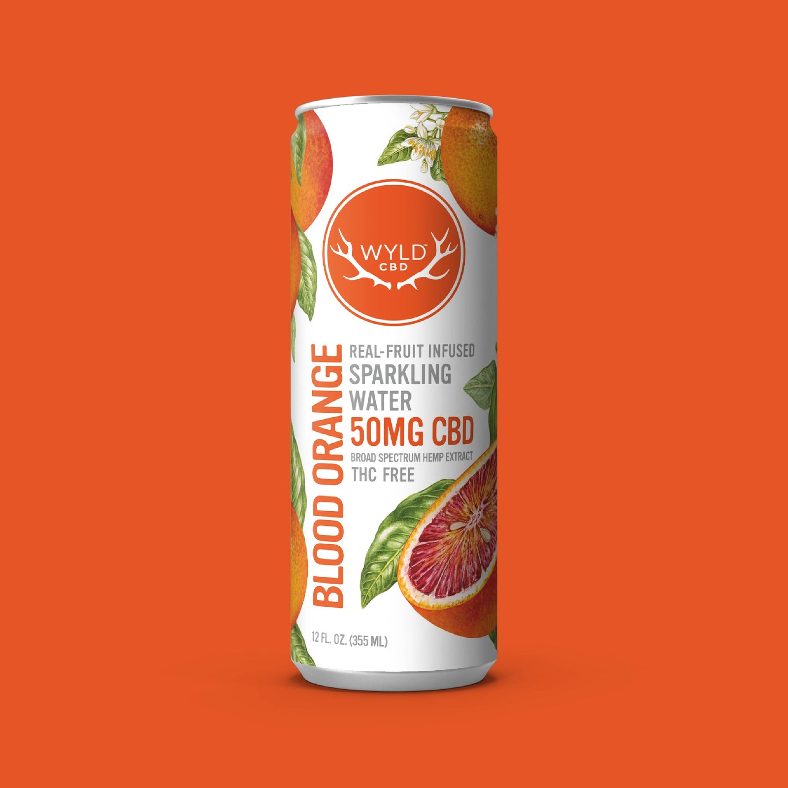 Blood Orange CBD Sparkling Water | CBD-Only