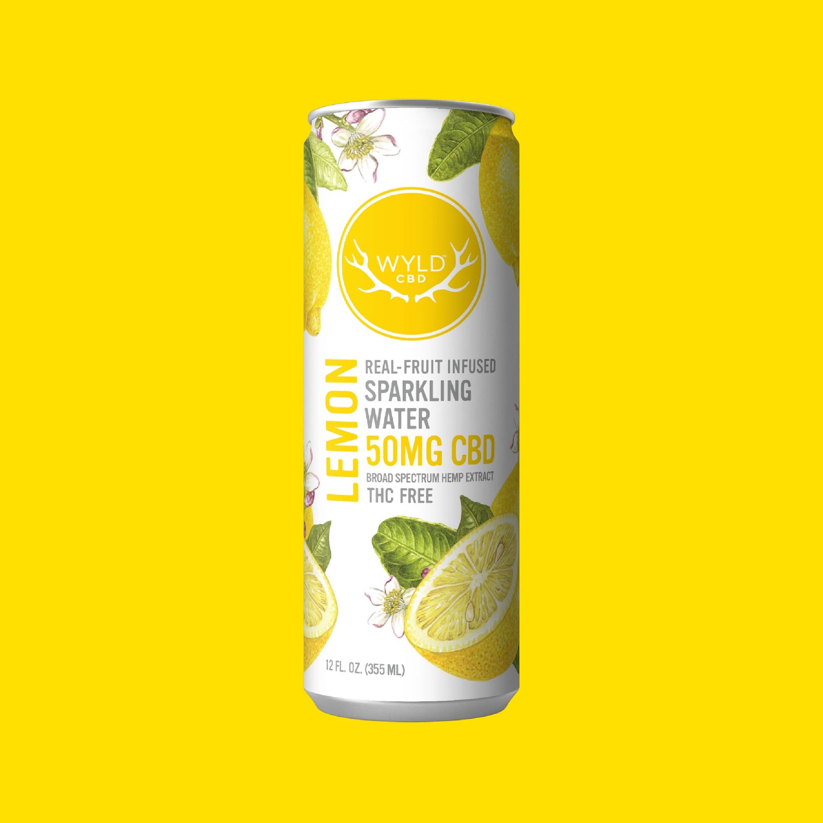 Lemon CBD Sparkling Water | CBD-Only