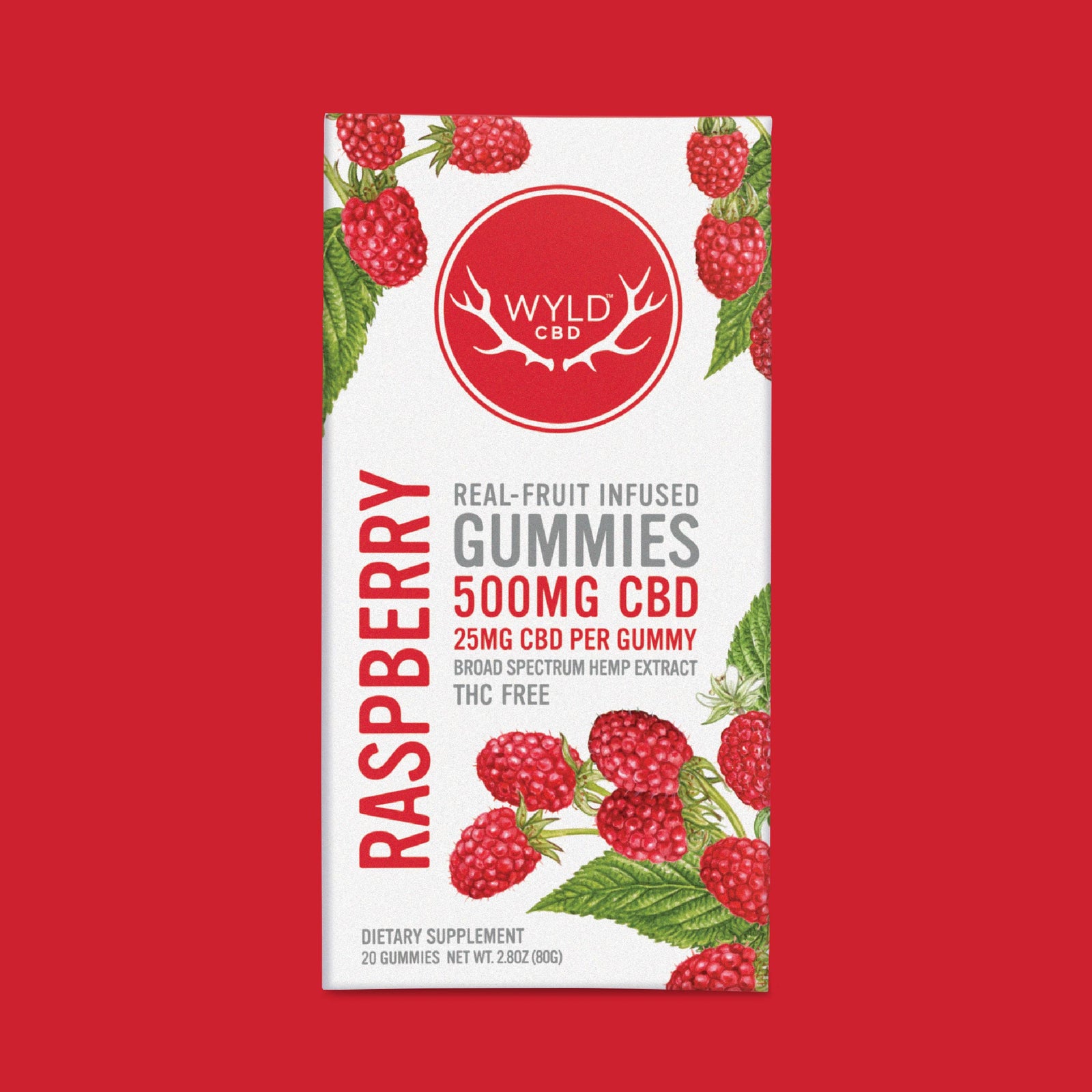 Raspberry CBD Gummies | CBD-Only
