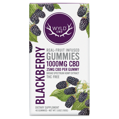 Blackberry CBD Gummies | THC-Free