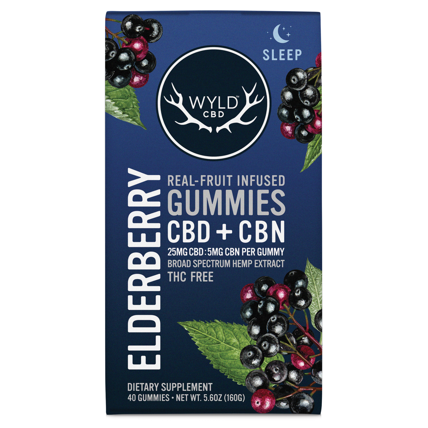 Elderberry CBD:CBN Gummies | THC-Free