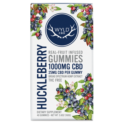 Huckleberry CBD Gummies | THC-Free