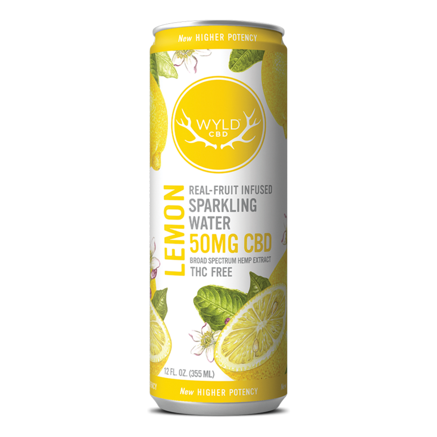 Lemon CBD Sparkling Water | THC-Free