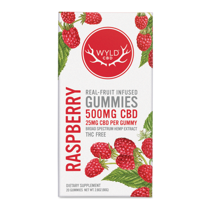 Raspberry CBD Gummies | THC-Free