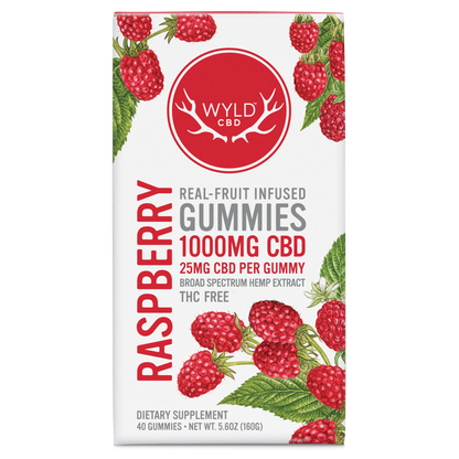 Raspberry CBD Gummies | THC-Free