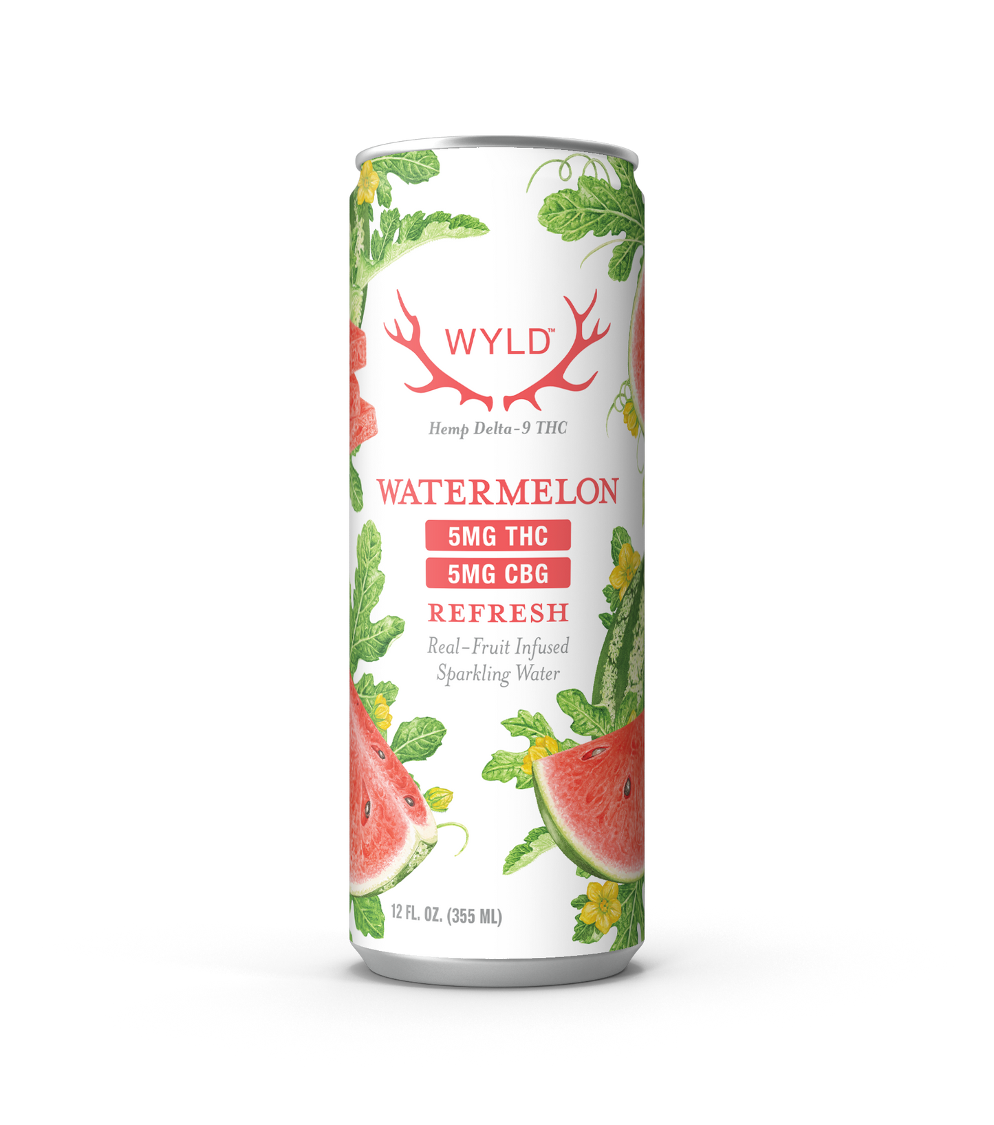 5mg | Watermelon THC:CBG Sparkling Water | Refresh