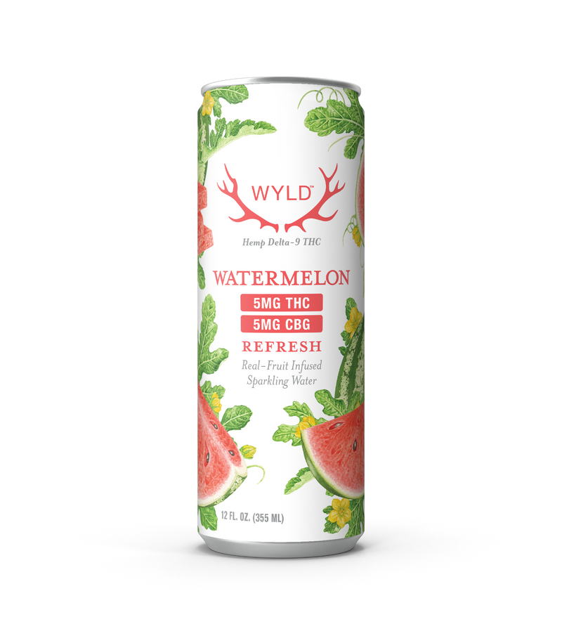 5mg | Watermelon THC:CBG Sparkling Water | Refresh