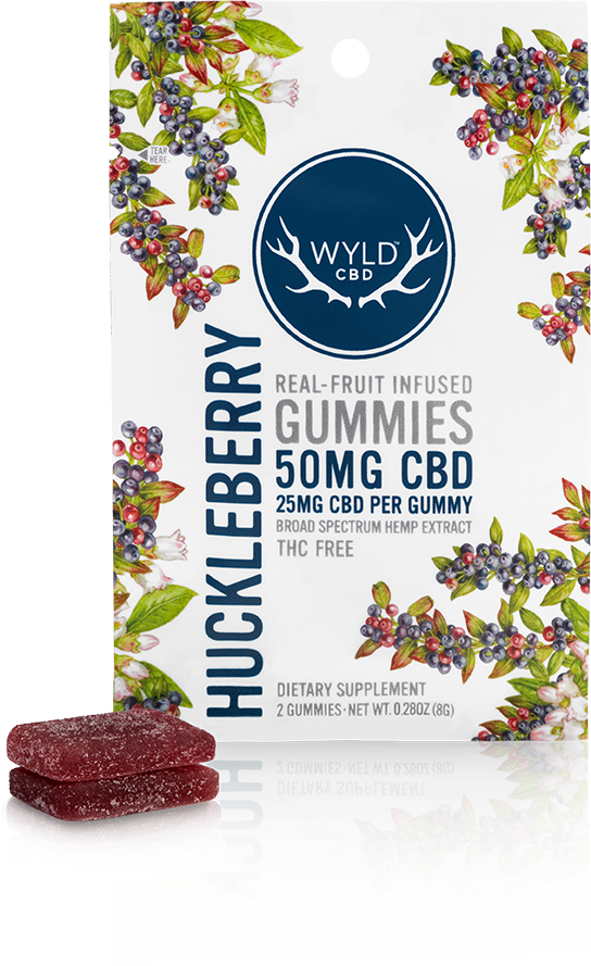 Huckleberry CBD Gummies | 2-Pack